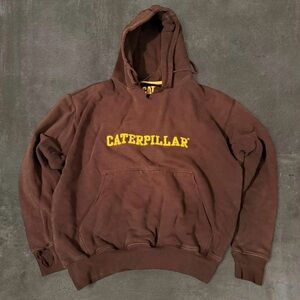 Caterpillar Brown Heavyweight Hoodie